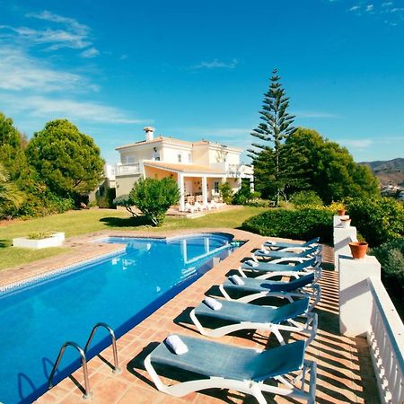 מאלגה Gran Villa Con Vistas Al Mar Y Piscina Privada מראה חיצוני תמונה