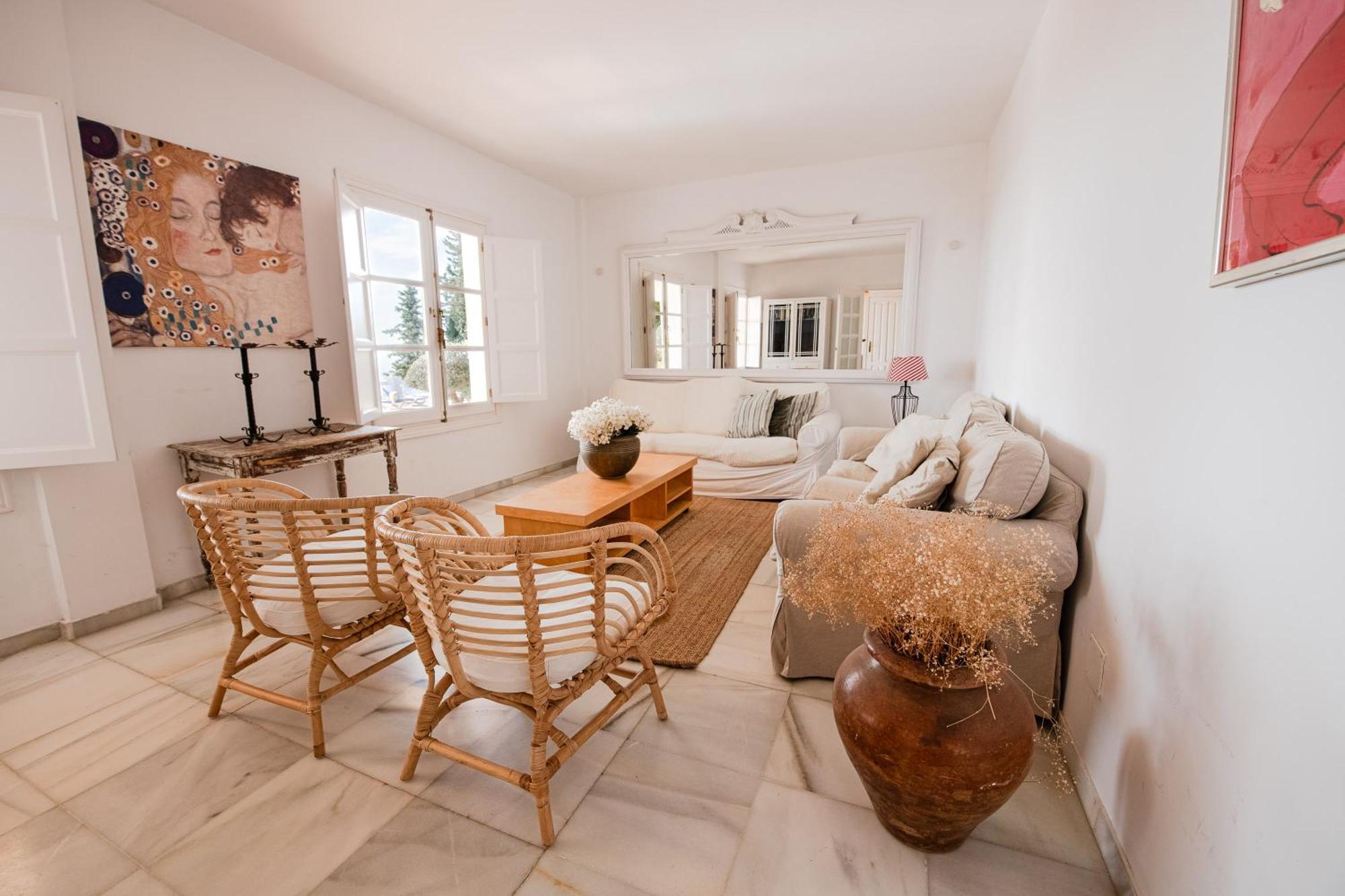 מאלגה Gran Villa Con Vistas Al Mar Y Piscina Privada מראה חיצוני תמונה