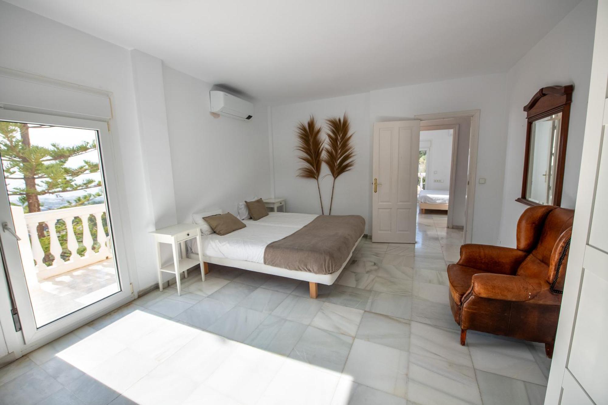 מאלגה Gran Villa Con Vistas Al Mar Y Piscina Privada מראה חיצוני תמונה
